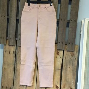 NWT high waisted mom jeans salmon size 10